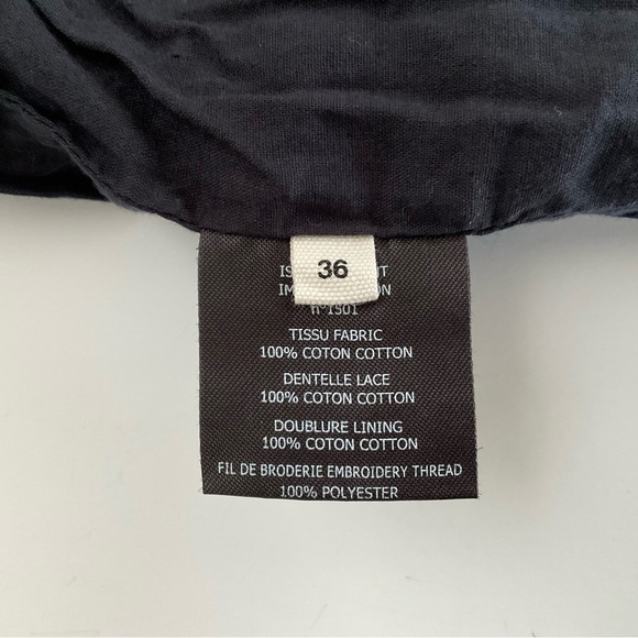 Isabel Marant Etoile Embroided Mini Skirt EU36 M Gray Raw Edge Boho Peasant Chic - Picture 10 of 11